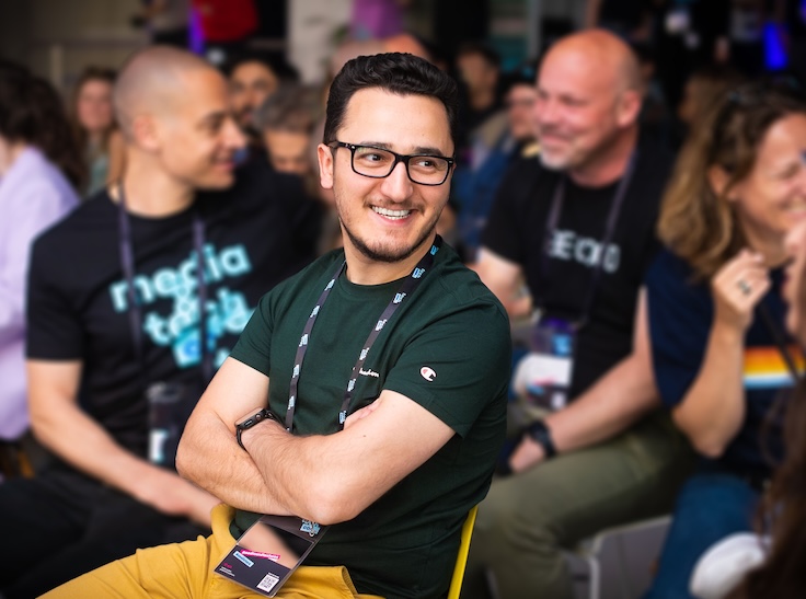 Ayaz Guliyev at conference